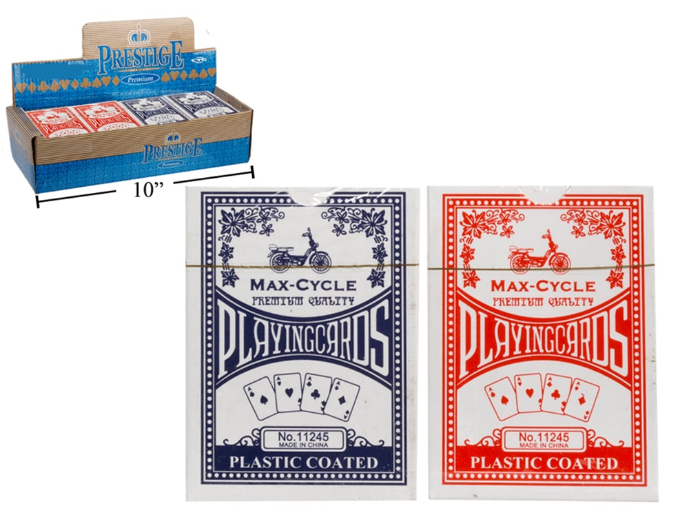 Poker Plastic Coated Playing Cards image 0